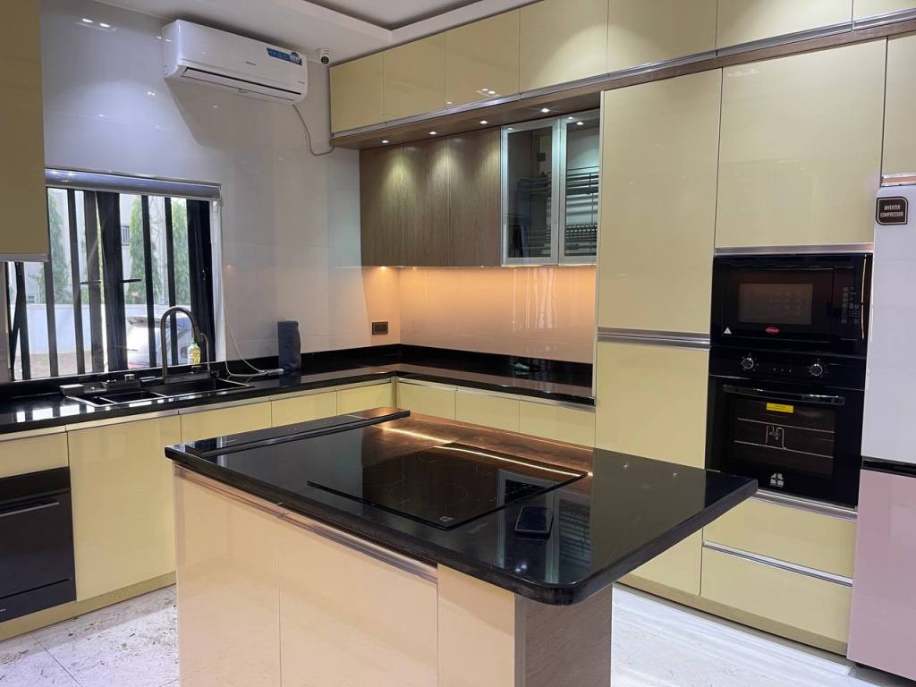 luxury modern kitchen