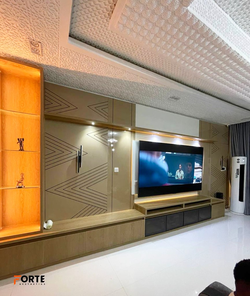 large classic TV console